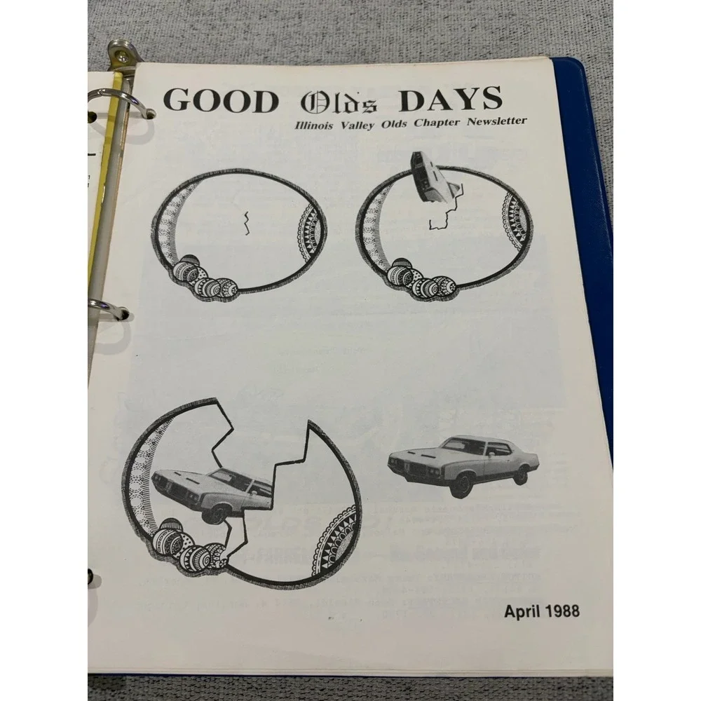 Journey Of Olds‎ Oldsmobile Club Of America Newsletters 1987/1988